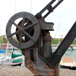 grue du port de st Martin