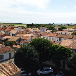 vue du clocher de l'église d'Ars